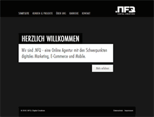 Tablet Screenshot of nfq.de